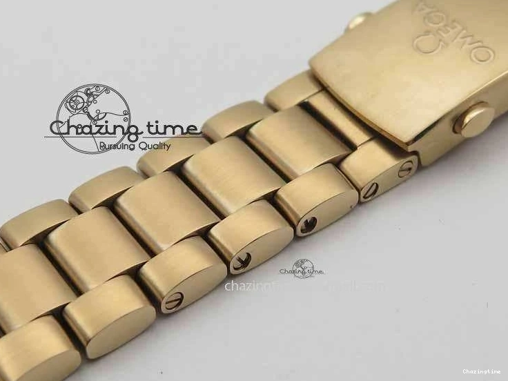 1221 Efficient Planet Ocean GMT 43.5mm RG V6F 1:1 Best Edition Black Dial On RG Bracelet A 8182